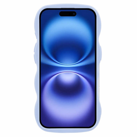 EIDERWOOD iPhone 17 Flexible Plastic Wavy Case - Purple