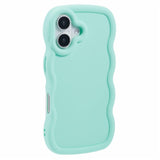 EIDERWOOD iPhone 17 Flexible Plastic Wavy Case - Blue