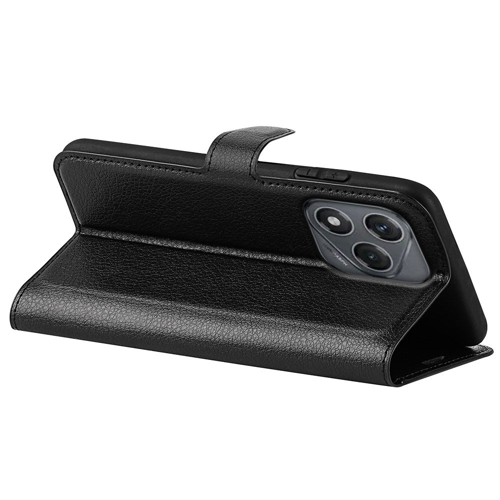 EIDERWOOD Honor 400 Smart Faux Leather Flip Case with Cardholder & Stand Function - Black