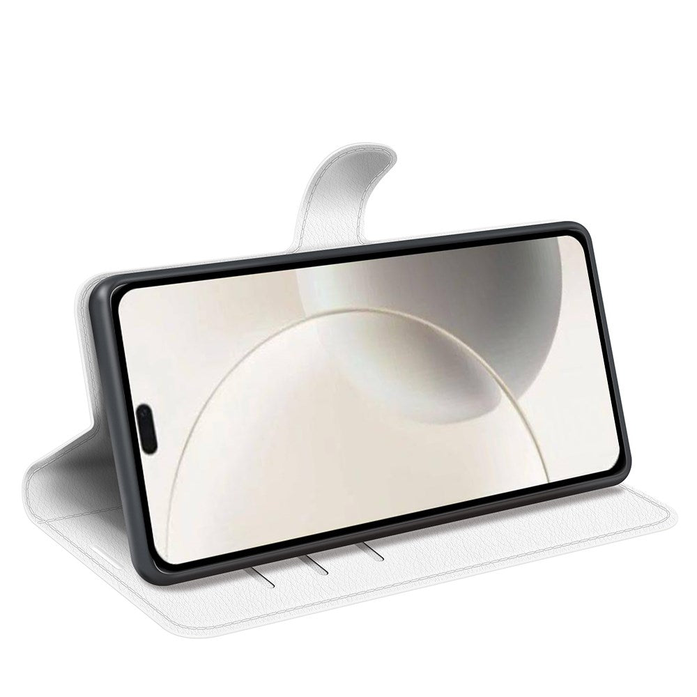 EIDERWOOD Honor 400 Smart Faux Leather Flip Case with Cardholder & Stand Function - White