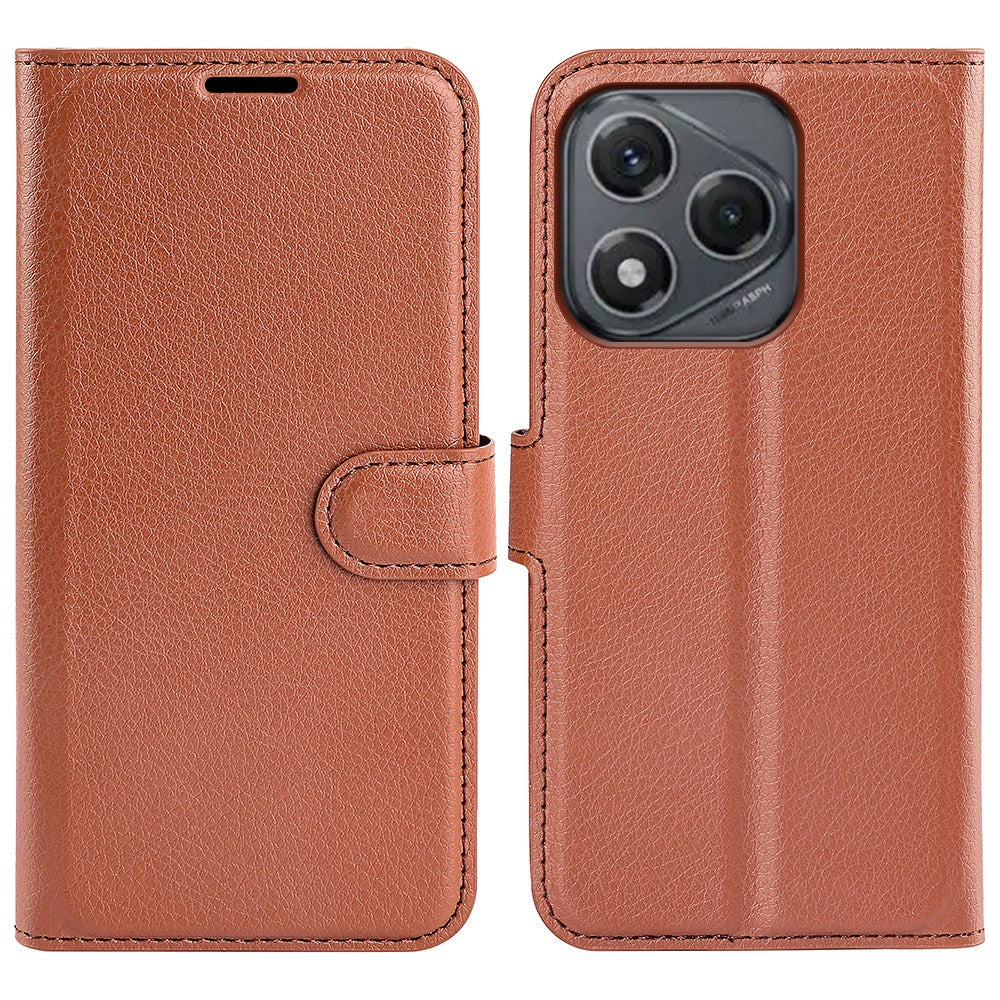 EIDERWOOD Honor 400 Smart Faux Leather Flip Case with Cardholder & Stand Function - Brown