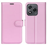 EIDERWOOD Honor 400 Smart Faux Leather Flip Case with Cardholder & Stand Function - Pink