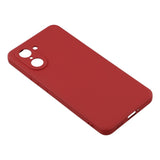 EIDERWOOD OnePlus Nord CE5 Lined Flexible Plastic Case - Dark Red