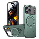 EIDERWOOD iPhone 17 Pro Max Case with Rotating Kickstand - MagSafe Compatible - Green