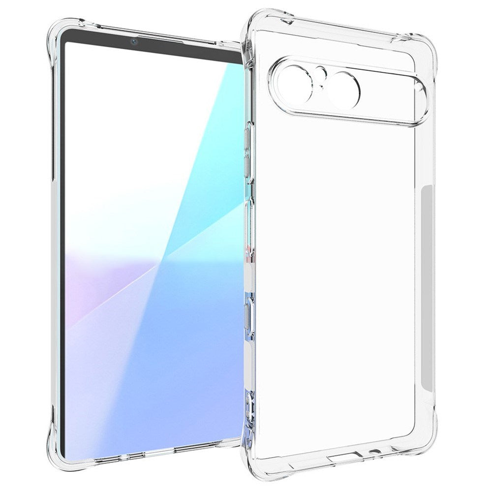 EIDERWOOD Sony Xperia 10 VII Plastic Case with Shock Absorbing Corners - Transparent