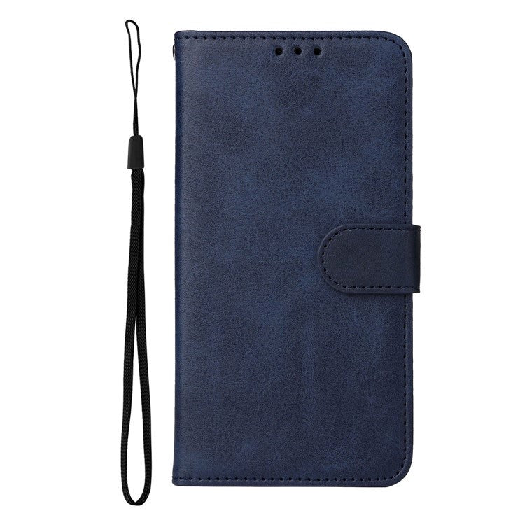 Samsung Galaxy S23 Leather Flip Case w. Wallet - Blue