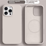 iPhone 16 Pro Max 2-in-1 Silicone & Hard Plastic Case - MagSafe Compatible - Beige