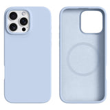 iPhone 16 Pro 2-in-1 Silicone & Hard Plastic Case - MagSafe Compatible - Light Blue