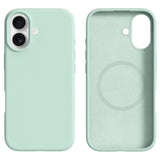 iPhone 17 2-in-1 Silicone & Hard Plastic Case- MagSafe Compatible - Light Green