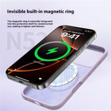 iPhone 17 Pro 2-in-1 Silicone & Hard Plastic Case- MagSafe Compatible - Light Purple