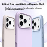 iPhone 17 Pro 2-in-1 Silicone & Hard Plastic Case- MagSafe Compatible - White