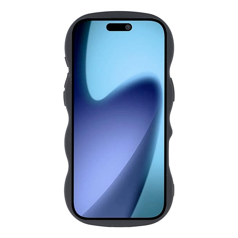 EIDERWOOD iPhone Air Flexible Plastic Wavy Case - Black