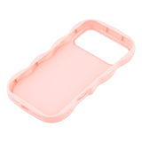 EIDERWOOD iPhone 17 Pro Max Flexible Plastic Wavy Case - Pink