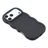 EIDERWOOD iPhone 17 Pro Flexible Plastic Wavy Case - Black