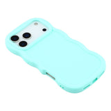 EIDERWOOD iPhone 17 Pro Flexible Plastic Wavy Case - Blue