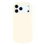 EIDERWOOD iPhone 17 Pro Flexible Plastic Wavy Case - White