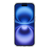 EIDERWOOD iPhone 17 Hybrid Plastic Case with Built-in Camera Lens Protection - Pearlescent Pattern / White