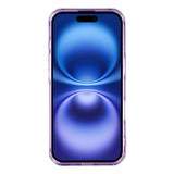 EIDERWOOD iPhone 17 Hybrid Plastic Case with Built-in Camera Lens Protection - Foil Pattern / Purple