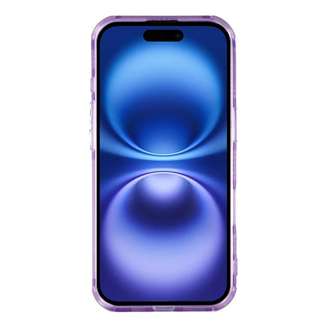 EIDERWOOD iPhone 17 Hybrid Plastic Case with Built-in Camera Lens Protection - Foil Pattern / Purple