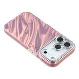 EIDERWOOD iPhone 17 Pro Max Hybrid Plastic Case with Built-in Camera Lens Protection - Wavy Pattern / Pink