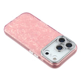 EIDERWOOD iPhone 17 Pro Max Hybrid Plastic Case with Built-in Camera Lens Protection - Pearlescent Pattern / Pink