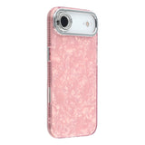 EIDERWOOD iPhone Air Hybrid Plastic Case with Built-in Camera Lens Protection - Pearlescent Pattern / Pink