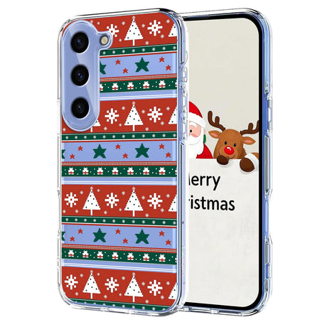 EIDERWOOD Samsung Galaxy S25 / S24 Flexible Plastic Christmas Case with Motif - Transparent / Pattern