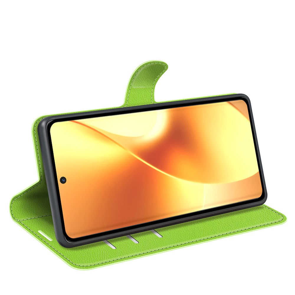 Realme 15 EIDERWOOD Faux Leather Flip Case with Cardholder & Stand Function - Green