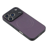 iPhone 18 Pro / 17 Pro EIDERWOOD Hybrid Carbon Case - MagSafe Compatible - Purple