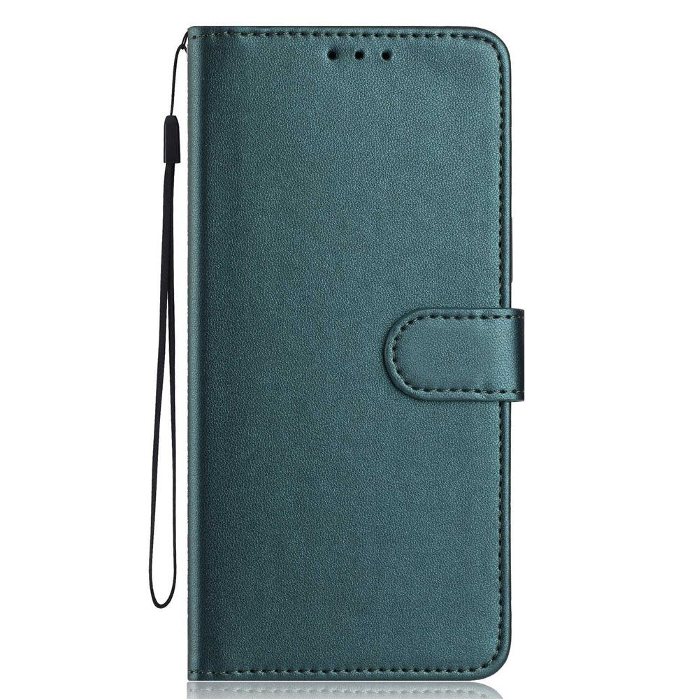 Motorola Moto G86 Power EIDERWOOD Faux Leather Case with Strap & Card Holder - Green