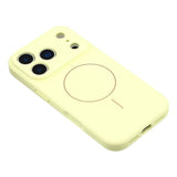EIDERWOOD iPhone 17 Pro Max Flexible Plastic Case with Lined Inside - MagSafe Compatible - Yellow