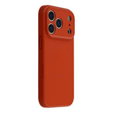 EIDERWOOD iPhone 17 Pro Max Flexible Plastic Case with Lined Inside - MagSafe Compatible - Dark Red