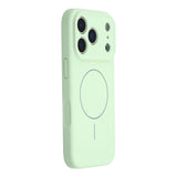 EIDERWOOD iPhone 17 Pro Flexible Plastic Case with Lined Inside - MagSafe Compatible - Mint Green