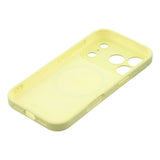 EIDERWOOD iPhone 17 Pro Flexible Plastic Case with Lined Inside - MagSafe Compatible - Yellow