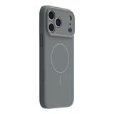 EIDERWOOD iPhone 17 Pro Flexible Plastic Case with Lined Inside - MagSafe Compatible - Dark Grey