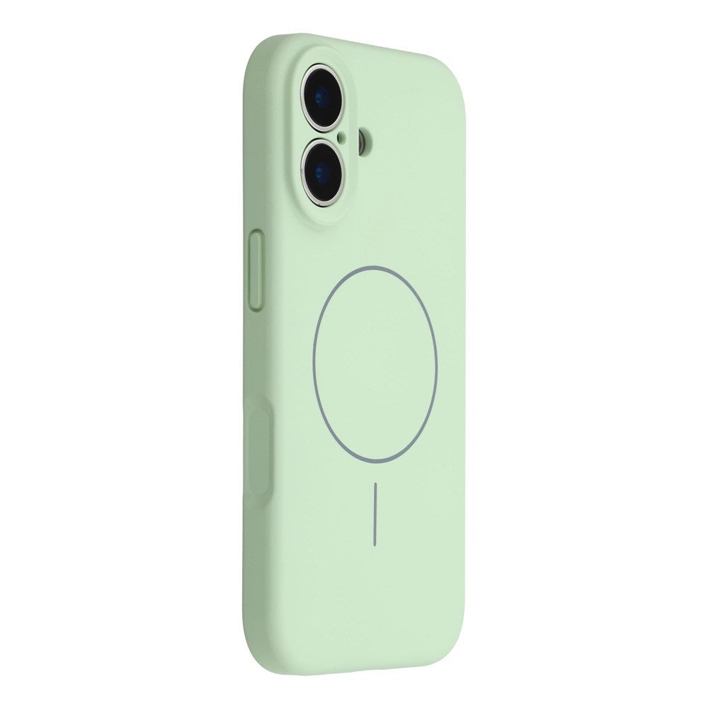 EIDERWOOD iPhone 17 Flexible Plastic Case with Lined Inside - MagSafe Compatible - Mint Green