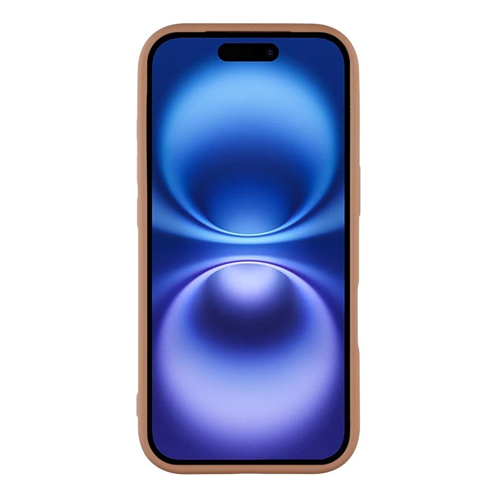 EIDERWOOD iPhone 17 Flexible Plastic Case with Lined Inside - MagSafe Compatible - Brown