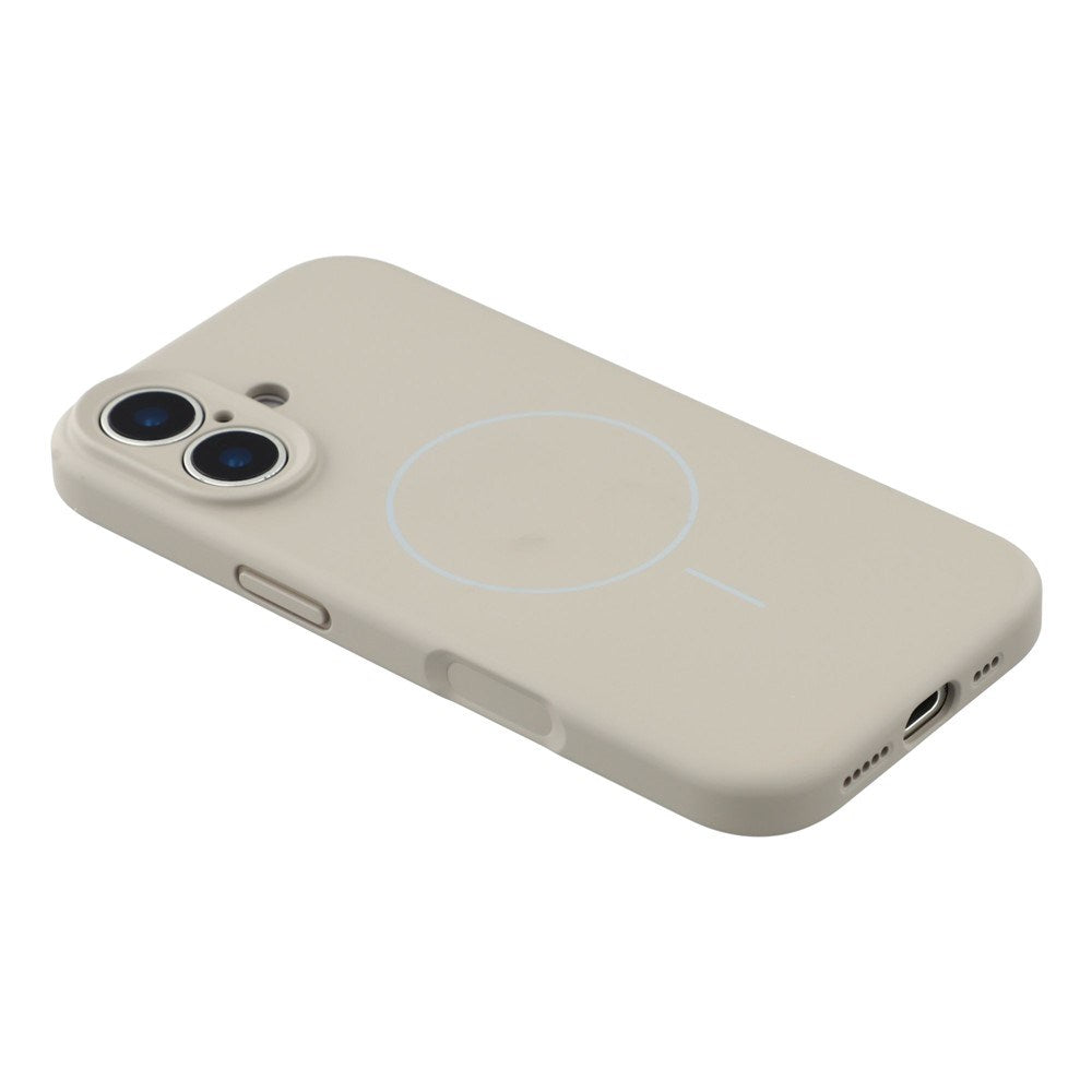 EIDERWOOD iPhone 17 Flexible Plastic Case with Lined Inside - MagSafe Compatible - Grey