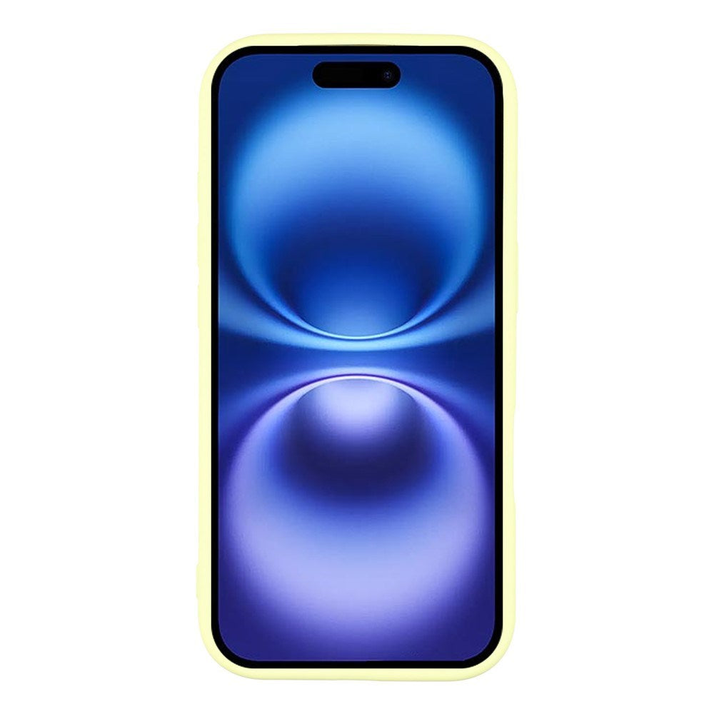 EIDERWOOD iPhone 17 Flexible Plastic Case with Lined Inside - MagSafe Compatible - Yellow