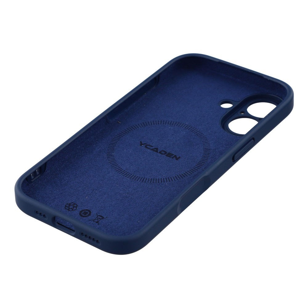 EIDERWOOD iPhone 17 Flexible Plastic Case with Lined Inside - MagSafe Compatible - Dark Blue