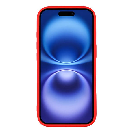 EIDERWOOD iPhone 17 Flexible Plastic Case with Lined Inside - MagSafe Compatible - Red