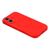 EIDERWOOD iPhone 17 Flexible Plastic Case with Lined Inside - MagSafe Compatible - Red