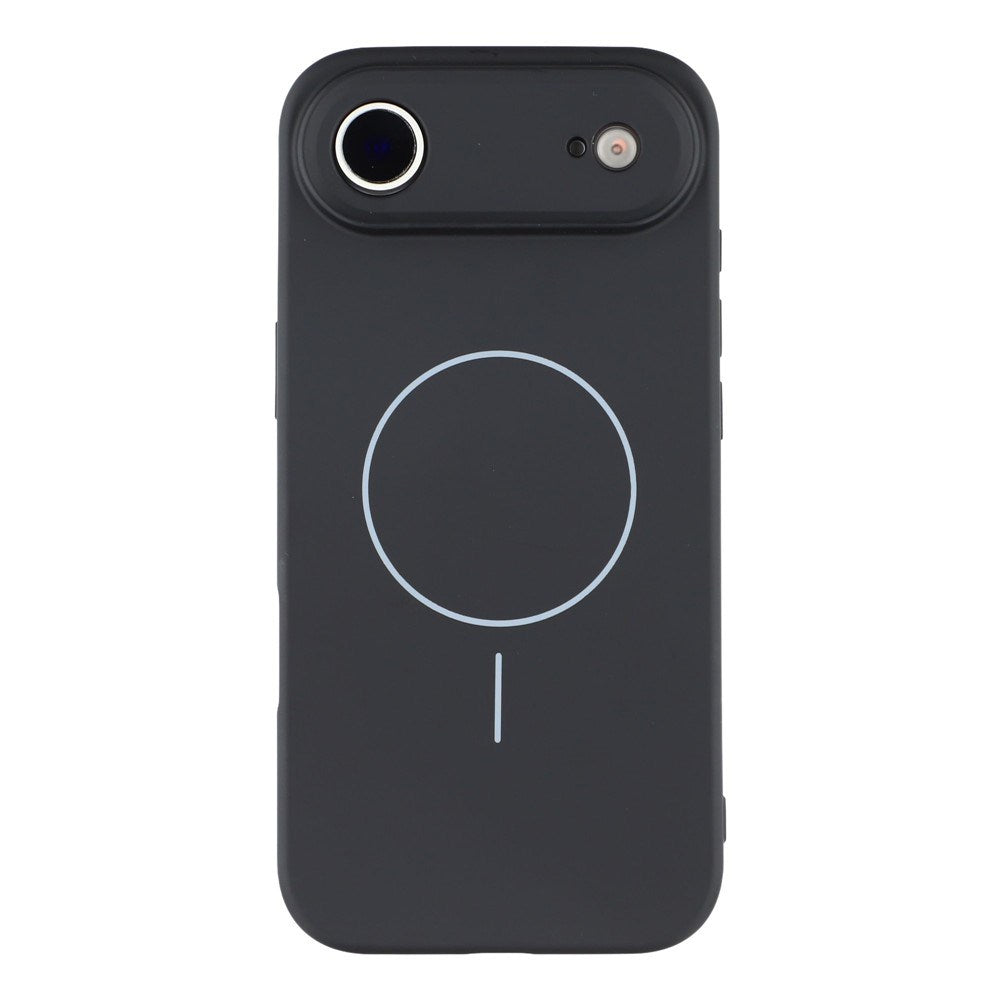 EIDERWOOD iPhone Air Flexible Plastic Case with Lined Inside - MagSafe Compatible - Black