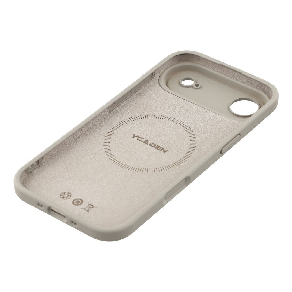 EIDERWOOD iPhone Air Flexible Plastic Case with Lined Inside - MagSafe Compatible - Grey