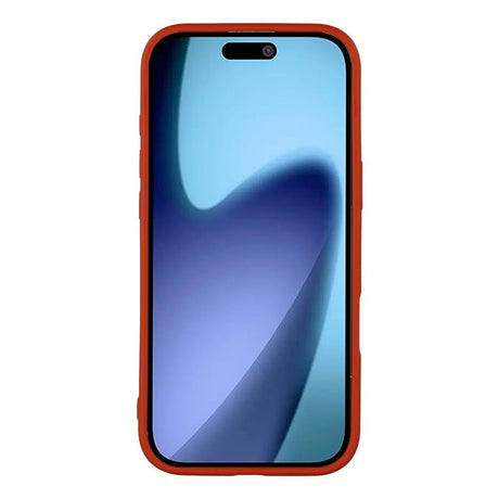 EIDERWOOD iPhone Air Flexible Plastic Case with Lined Inside - MagSafe Compatible - Dark Red