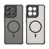 Motorola Moto G86 Power EIDERWOOD Hybrid Plastic Case - MagSafe Compatible - Black