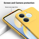 Realme Note 70T EIDERWOOD Lined Silicone Case with Strap - Yellow