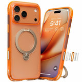 iPhone 17 Pro TORRAS Ostand Q3 Air Case with Kickstand - MagSafe Compatible - Orange