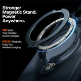 iPhone 17 Pro TORRAS Ostand Q3 Air Case with Kickstand - MagSafe Compatible - Blue