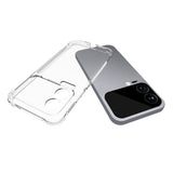 EIDERWOOD Xiaomi 17 Pro Plastic Case with Shock Absorbing Corners - Transparent